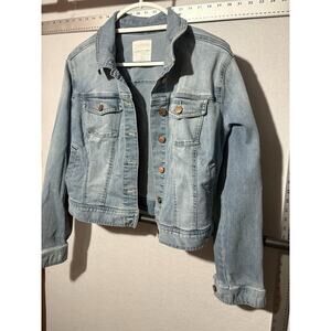 Celebrity Pink Denim Jacket Wmns Size Large